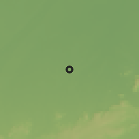 Shaded relief of the 58 km around Aurangābād, drawn from the GMTED2010 grid