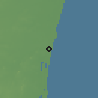 Shaded relief of the 60 km around Mādhavaram, drawn from the GMTED2010 grid