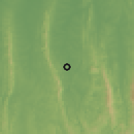 Shaded relief of the 58 km around Agartala MCl, drawn from the GMTED2010 grid
