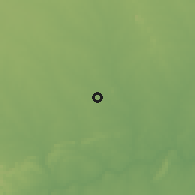 Shaded relief of the 59 km around Miryalaguda, drawn from the GMTED2010 grid