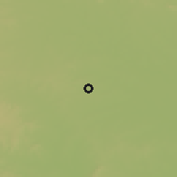 Shaded relief of the 58 km around Nāgpur, drawn from the GMTED2010 grid
