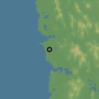 Shaded relief of the 59 km around Nalasopara, drawn from the GMTED2010 grid