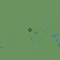 Shaded relief of the 58 km around North Dum Dum, drawn from the GMTED2010 grid