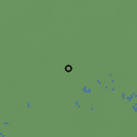Shaded relief of the 58 km around Pānihāti, drawn from the GMTED2010 grid