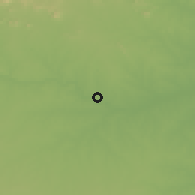 Shaded relief of the 58 km around Pāthardih, drawn from the GMTED2010 grid