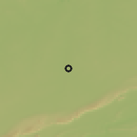 Shaded relief of the 58 km around Rewa, drawn from the GMTED2010 grid