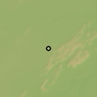 Shaded relief of the 57 km around Sawāi Mādhopur, drawn from the GMTED2010 grid