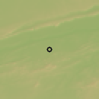 Shaded relief of the 58 km around Sidhi, drawn from the GMTED2010 grid