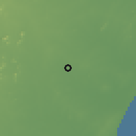 Shaded relief of the 60 km around Tindivanam, drawn from the GMTED2010 grid