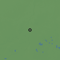 Shaded relief of the 58 km around Titāgarh, drawn from the GMTED2010 grid