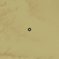 Shaded relief of the 59 km around Uran Islampur, drawn from the GMTED2010 grid