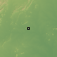 Shaded relief of the 59 km around Vinukonda, drawn from the GMTED2010 grid