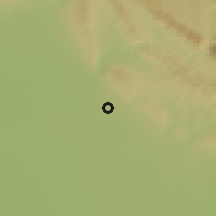 Shaded relief of the 56 km around Bari Brahmana, drawn from the GMTED2010 grid