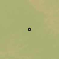 Shaded relief of the 59 km around Wadi, drawn from the GMTED2010 grid