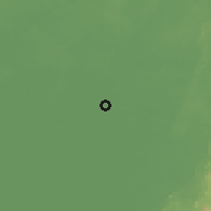 Shaded relief of the 60 km around Amuntai, drawn from the GMTED2010 grid