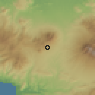 Shaded relief of the 60 km around Cidahu, drawn from the GMTED2010 grid