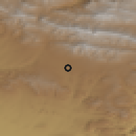 Shaded relief of the 55 km around Ābsard, drawn from the GMTED2010 grid