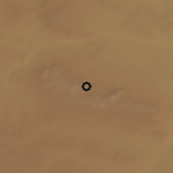 Shaded relief of the 55 km around Bījār, drawn from the GMTED2010 grid