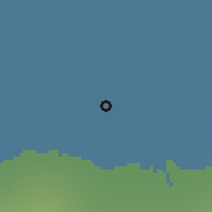 Shaded relief of the 54 km around Fereydūn Kenār, drawn from the GMTED2010 grid