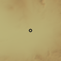 Shaded relief of the 57 km around Īrānshahr, drawn from the GMTED2010 grid