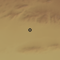 Shaded relief of the 55 km around Khalīlābād, drawn from the GMTED2010 grid