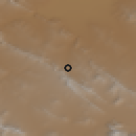 Shaded relief of the 55 km around Khvānsār, drawn from the GMTED2010 grid