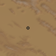 Shaded relief of the 56 km around Marv Dasht, drawn from the GMTED2010 grid
