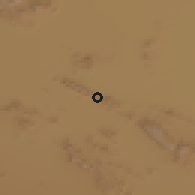 Shaded relief of the 56 km around Mobārakeh, drawn from the GMTED2010 grid