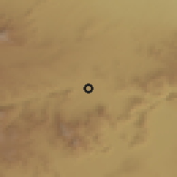 Shaded relief of the 54 km around Qarah Ziya'eddīn, drawn from the GMTED2010 grid