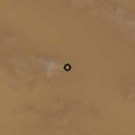 Shaded relief of the 55 km around Qeydār, drawn from the GMTED2010 grid