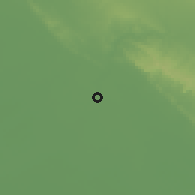 Shaded relief of the 56 km around Rāmshīr, drawn from the GMTED2010 grid