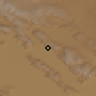 Shaded relief of the 56 km around Seydān, drawn from the GMTED2010 grid