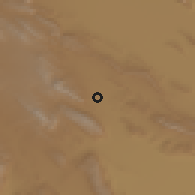 Shaded relief of the 56 km around Shahrak-e Esteqlāl, drawn from the GMTED2010 grid