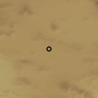 Shaded relief of the 57 km around Shahr-e Pīr, drawn from the GMTED2010 grid
