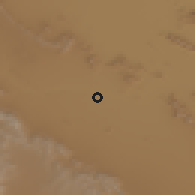 Shaded relief of the 56 km around Varnām-e Khvāst, drawn from the GMTED2010 grid