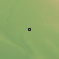 Shaded relief of the 55 km around Busţamlī, drawn from the GMTED2010 grid