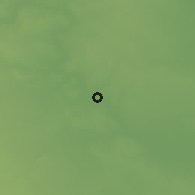 Shaded relief of the 55 km around Hīt, drawn from the GMTED2010 grid