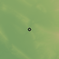 Shaded relief of the 55 km around Jalūlā', drawn from the GMTED2010 grid