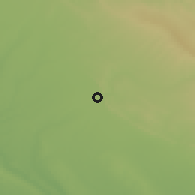 Shaded relief of the 55 km around Tūz H̱ūrmātū, drawn from the GMTED2010 grid
