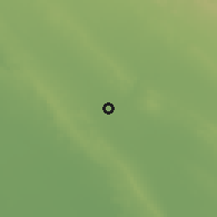 Shaded relief of the 55 km around 'Umar Mandān, drawn from the GMTED2010 grid