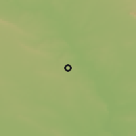 Shaded relief of the 55 km around 'Arīj, drawn from the GMTED2010 grid