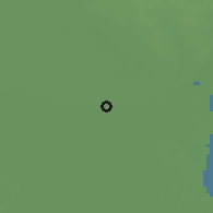 Shaded relief of the 55 km around Ceibas, drawn from the GMTED2010 grid