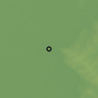 Shaded relief of the 57 km around Clorinda, drawn from the GMTED2010 grid