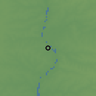 Shaded relief of the 56 km around Colón, drawn from the GMTED2010 grid