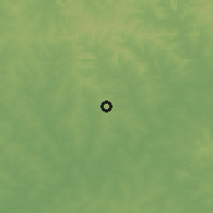 Shaded relief of the 57 km around Concepción de la Sierra, drawn from the GMTED2010 grid