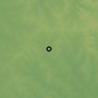 Shaded relief of the 57 km around Estación Apóstoles, drawn from the GMTED2010 grid