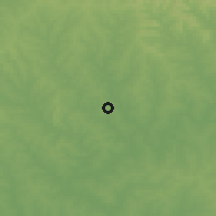 Shaded relief of the 57 km around Azara, drawn from the GMTED2010 grid