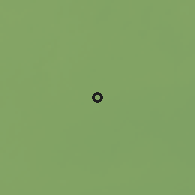 Shaded relief of the 55 km around Rufino, drawn from the GMTED2010 grid